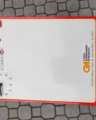 LAVAGNA MAGNETICA CANCELLABILE VINTAGE CM 43,5x30,