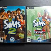 The Sims 2 + University Expansion pack pc