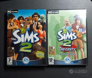 The Sims 2 + University Expansion pack pc