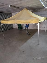 GEZEBO ALLUMINIO PROFESSIONALE 3X3 USATO A 155€