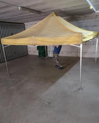 GEZEBO ALLUMINIO PROFESSIONALE 3X3 USATO A 155€