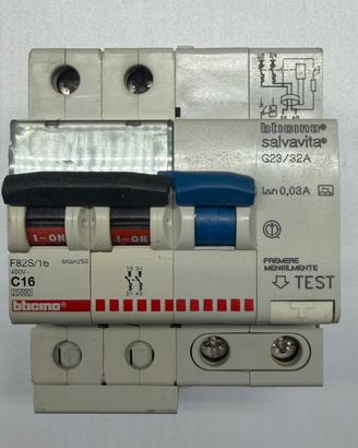 Interruttore BTicino magnetotermico/differenziale