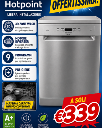 Lavastoviglie Hotpoint HFC 3C26 CW X