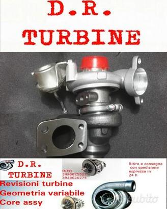 Turbina nuova completa 1.6 hdi 110 cv non revision