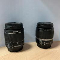 2 Obiettivi Canon 18-55