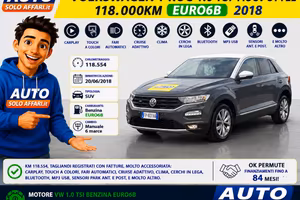 Volkswagen T-Roc 1.0 TSI STYLE 115CV EURO6B CARPLA