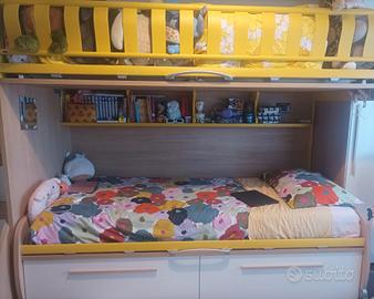 blocco letto a castello  €200