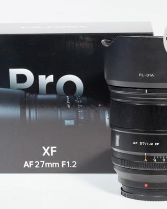 Viltrox pro 27 mm F/1.2 per Fujifilm X-mount