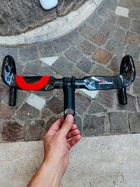 manubrio piega carbon pipa reparto corse