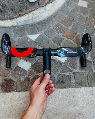 manubrio piega carbon pipa reparto corse