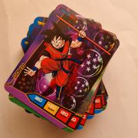 Lotto 100 Lamincard Dragonball Z GT Ultimate Tutte
