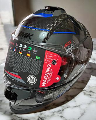SMK Casco moto integrale TITAN CARBON-S01