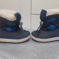 Doposci dopo sci stivali neve numero 23 grigi  blu