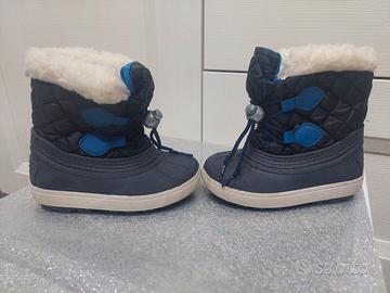 Doposci dopo sci stivali neve numero 23 grigi  blu