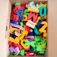 Lettere e numeri magnetici vintage gioco 