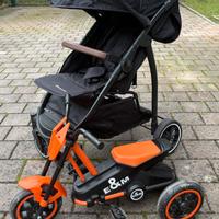 Passeggino e bicicletta