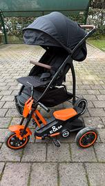 Passeggino e bicicletta