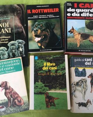 LOTTO 6 LIBRI SU ALLEVAMENTO ADDESTRAMENTO E RAZZE