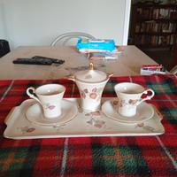 servizio da caffè in porcellana tedesca 