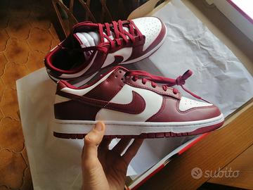 Nike Dunk Low  Team Red  bordeaux Uomo 45.5 eu