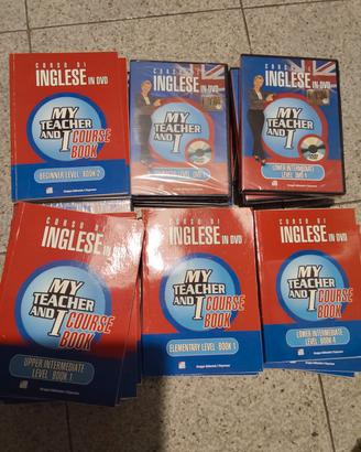 DVD corsi inglese con libretti