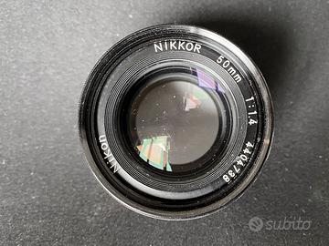 NIKON AIS 50mm f/1.4 manuale