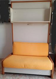 Letto a scomparsa Clei da una piazza e mezza