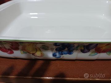 Pirofila grande Villeroy e Boch in porcellana