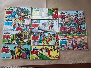 Lotto 11 fumetti strisce Anastatiche Grande Blek 