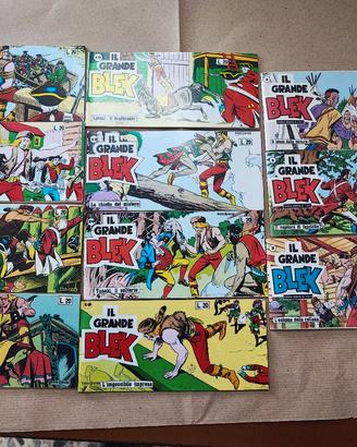 Lotto 11 fumetti strisce Anastatiche Grande Blek 