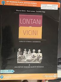 Libro lontani vicini 2 con fascicolo