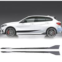 PROFILI LATERALI BMW F40 19- LOOK 135I NERO OPACO