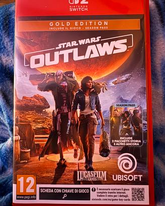 Star Wars Outlaws gold edition Nintendo Switch 2