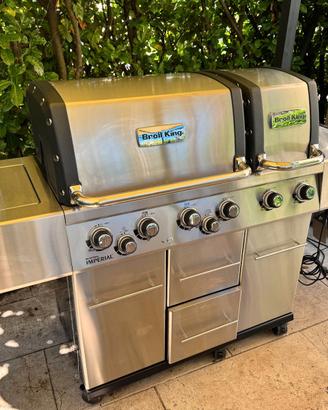 BBQ a gas Broil King Imperial QS 690 IR con iQue