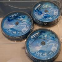 DVD - TDK DVD+R  (10 pezzi scatola)