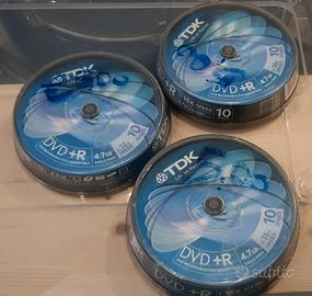DVD - TDK DVD+R  (10 pezzi scatola)