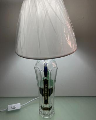 Lampada con bottiglia st-germain