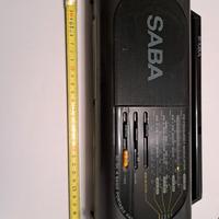 Radio portatile Saba vintage