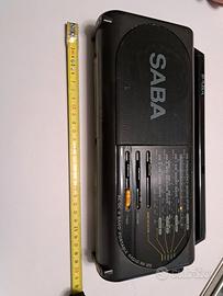 Radio portatile Saba vintage