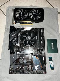 Aorus Elite B450 - Ryzen 5 5600X - 8gb DDR4 - SSD