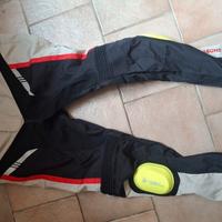 pantaloni estivi moto in tessuto 