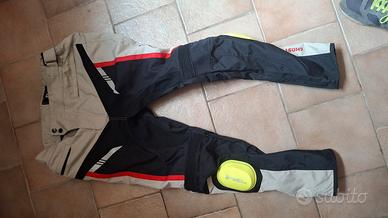 pantaloni estivi moto in tessuto 
