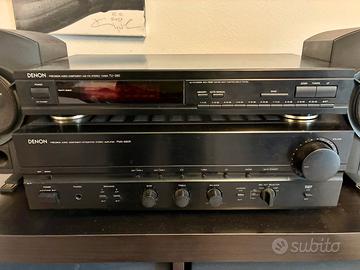 Hifi Denon amplificatore radio casse stereo