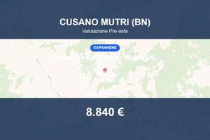 Immobile in asta di 10630 m² a Cusano Mutri