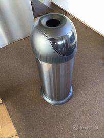 Pattumiera inox 50 litri