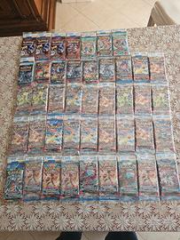 43 pacchetti pokemon diversi SET