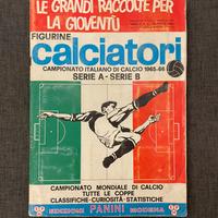 Album calciatori panini 1965 66 completo
