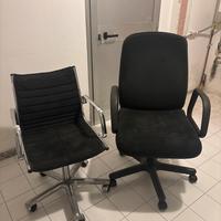 Sedie girevoli da ufficio, comode