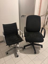 Sedie girevoli da ufficio, comode