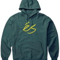 Script Fleece Hunter green felpa Es